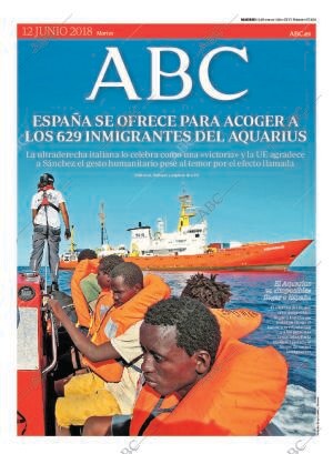 ABC MADRID 12-06-2018 página 1