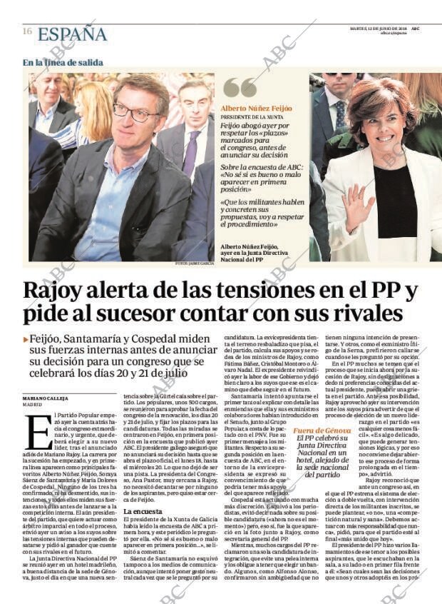 ABC MADRID 12-06-2018 página 16