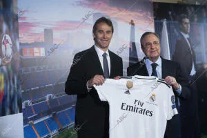 Presentación de Julen Lopetegui como nuevo entrenador del Real Madrid