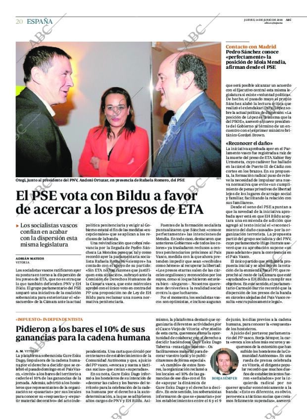 ABC MADRID 14-06-2018 página 20