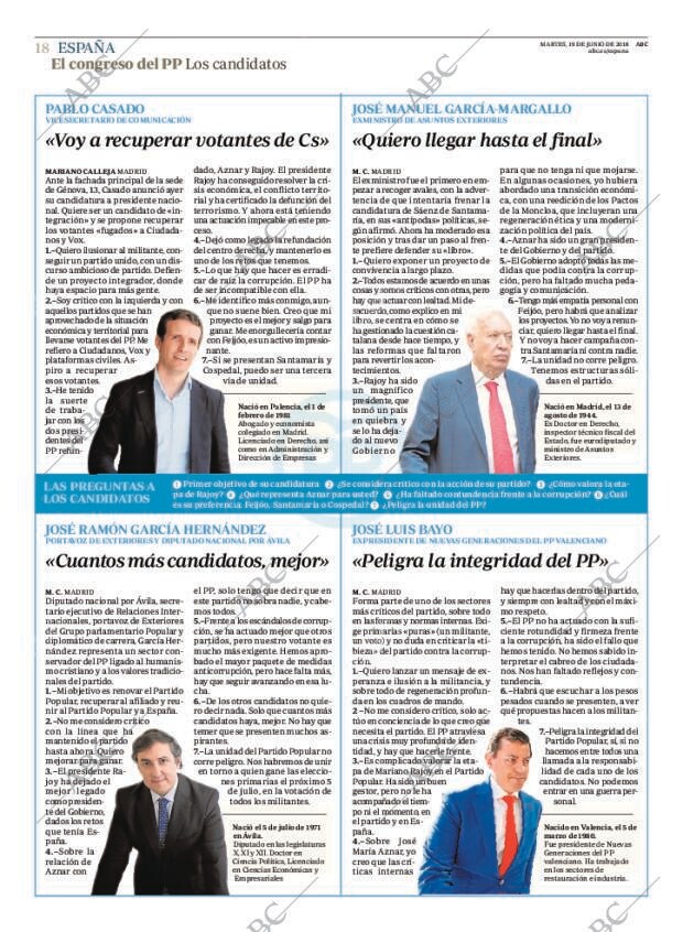 ABC MADRID 19-06-2018 página 18