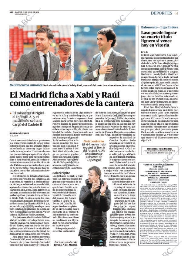 ABC MADRID 19-06-2018 página 61