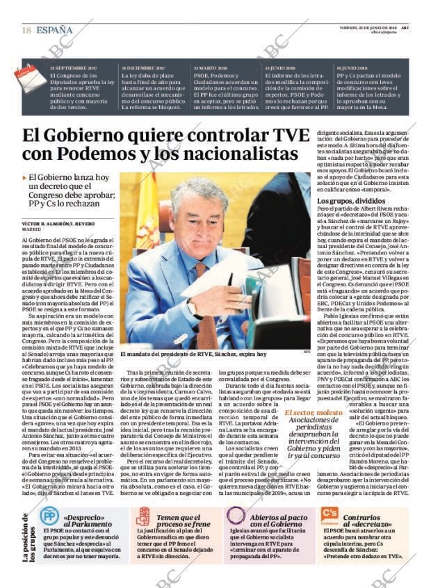 ABC MADRID 22-06-2018 página 18