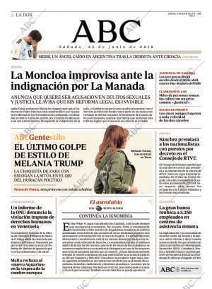 ABC MADRID 23-06-2018 página 2