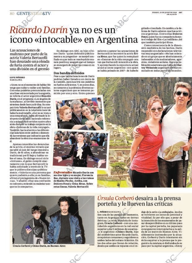 ABC MADRID 23-06-2018 página 80