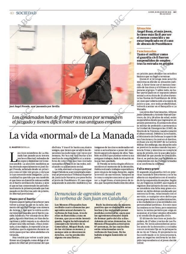 ABC MADRID 25-06-2018 página 40