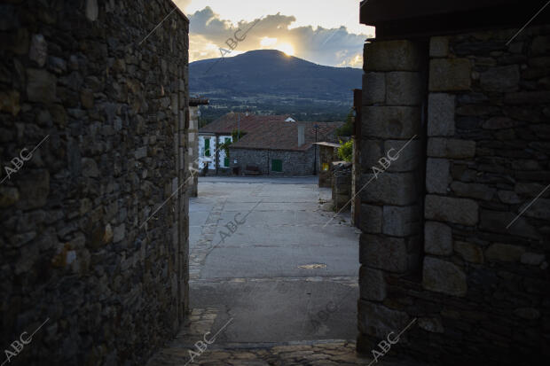 Vistas de Madarcos pueblo de la Comunidad de Madrid