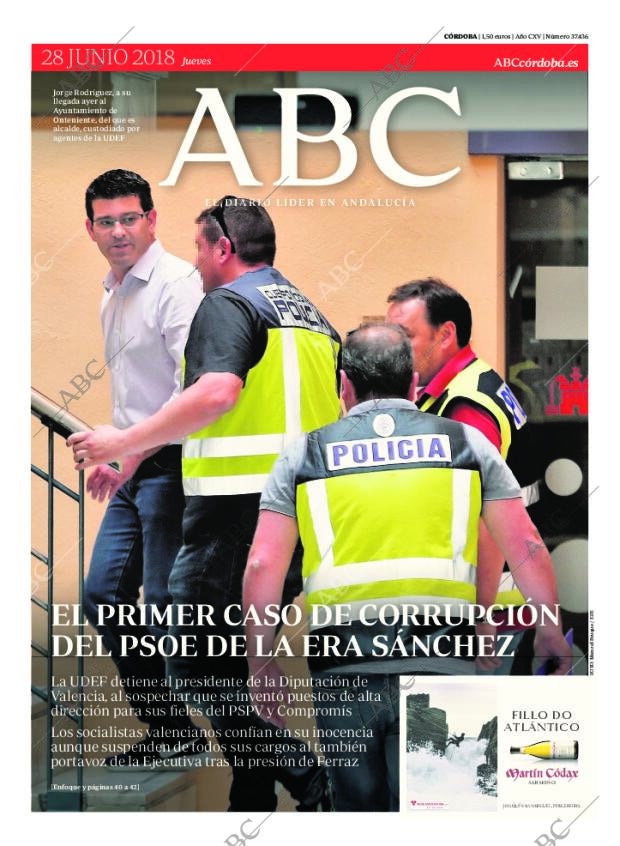 ABC CORDOBA 28-06-2018 página 1