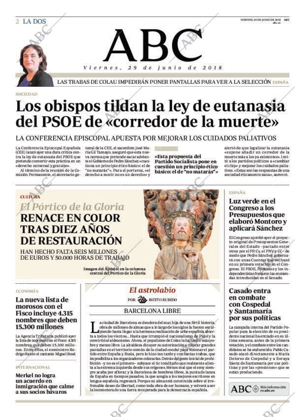 ABC MADRID 29-06-2018 página 2