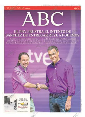 ABC MADRID 30-06-2018 página 1