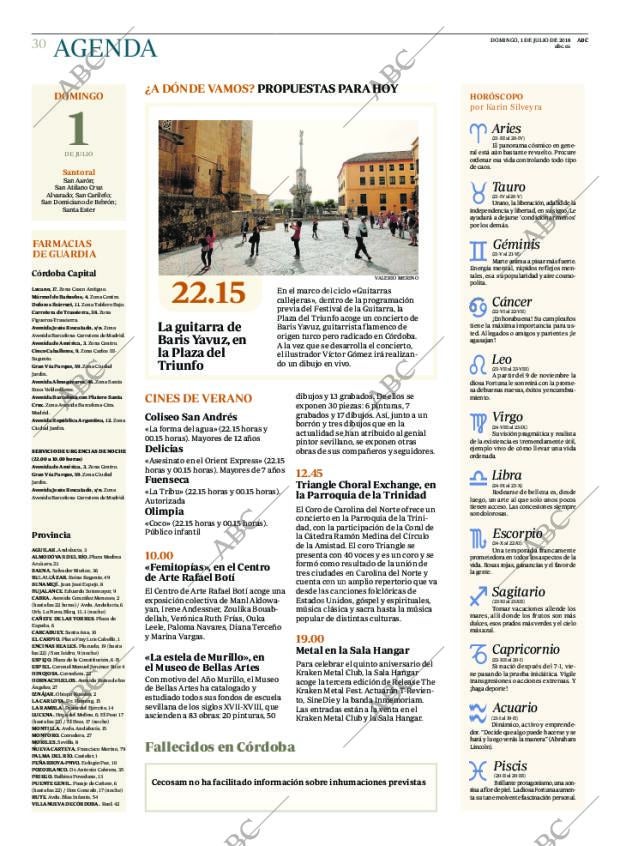 ABC CORDOBA 01-07-2018 página 30