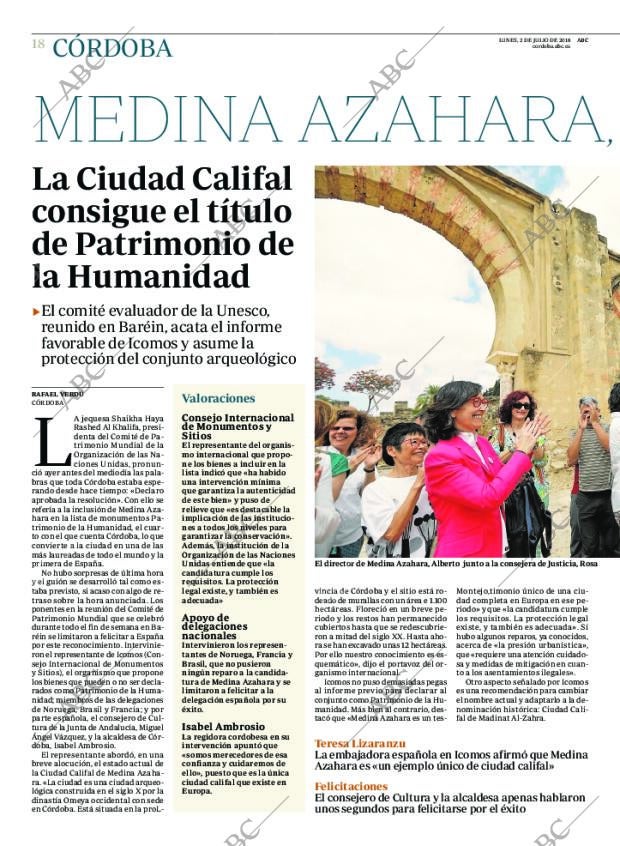 ABC CORDOBA 02-07-2018 página 18