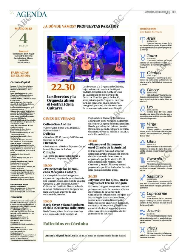 ABC CORDOBA 04-07-2018 página 26