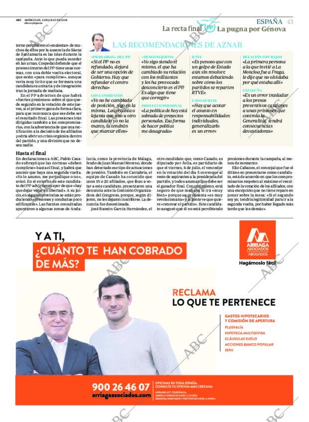 ABC CORDOBA 04-07-2018 página 43