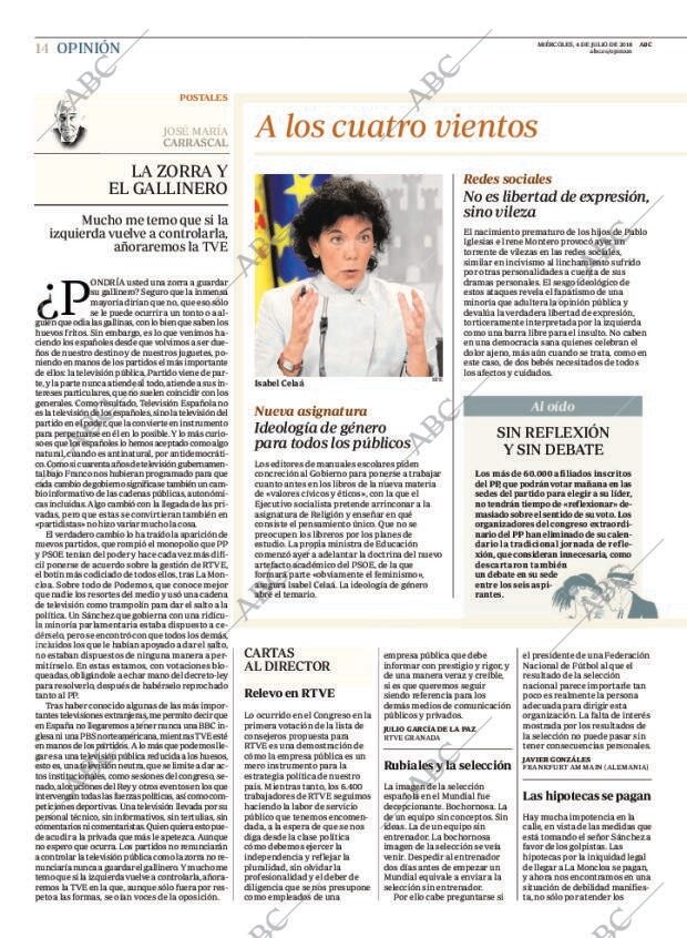 ABC MADRID 04-07-2018 página 14
