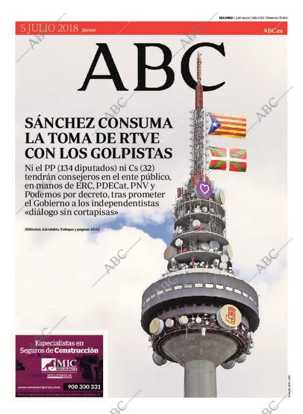 ABC MADRID 05-07-2018 página 1