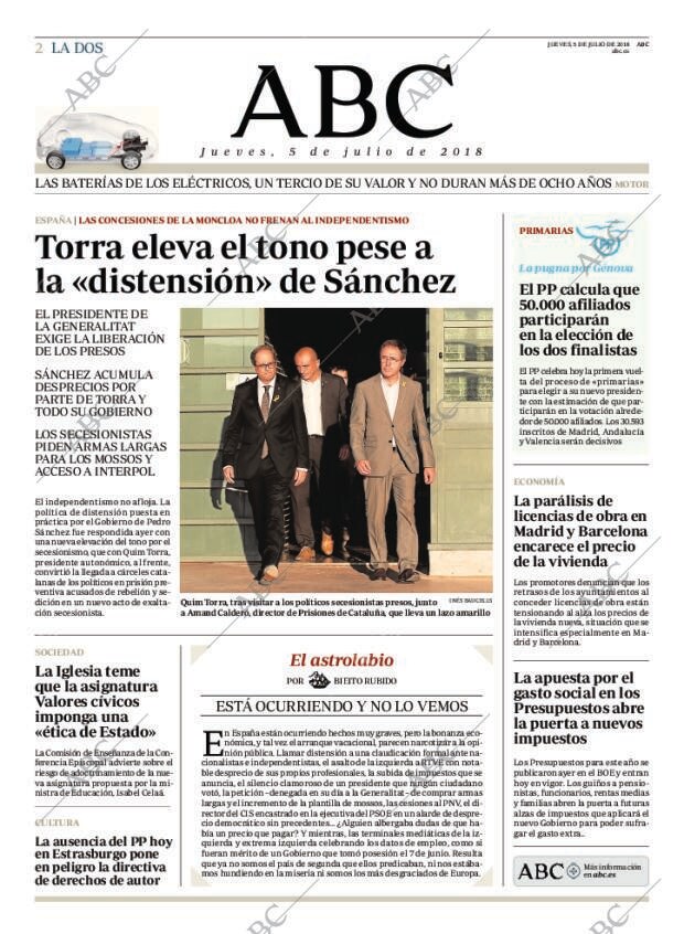 ABC MADRID 05-07-2018 página 2