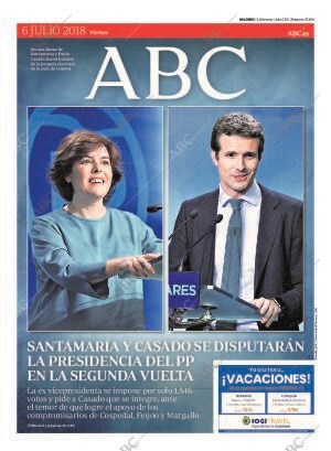 ABC MADRID 06-07-2018