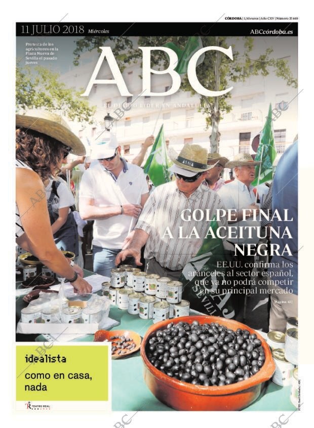 ABC CORDOBA 11-07-2018 página 1