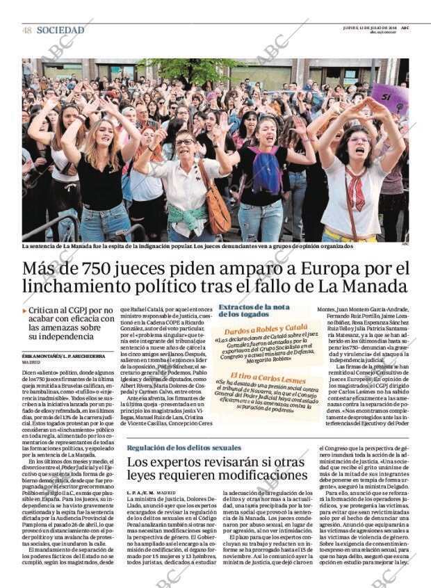 ABC MADRID 12-07-2018 página 48
