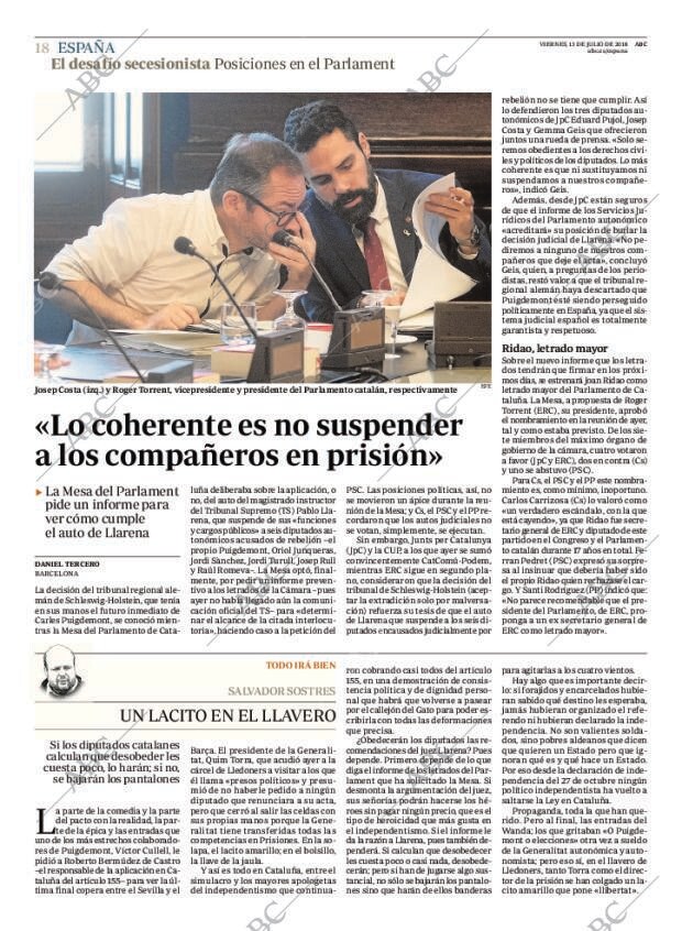 ABC MADRID 13-07-2018 página 18