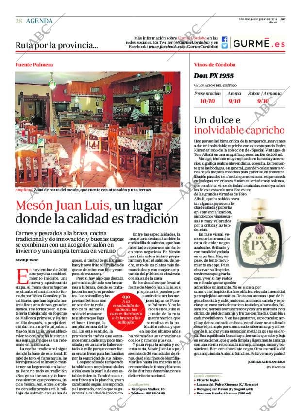 ABC CORDOBA 14-07-2018 página 28