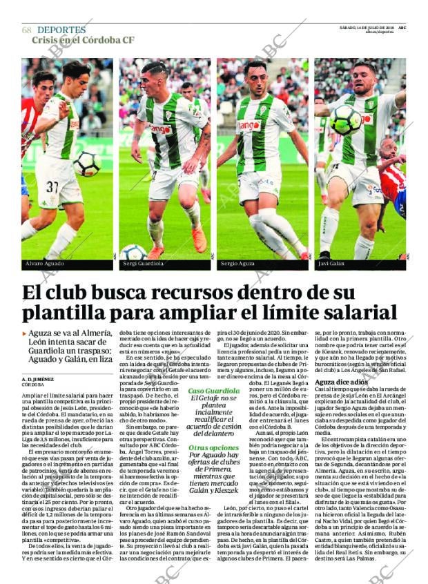 ABC CORDOBA 14-07-2018 página 68
