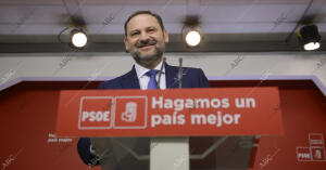 Rueda de prensa de José Luis Ábalos, tras la reunión de la ejecutiva del PSOE en...