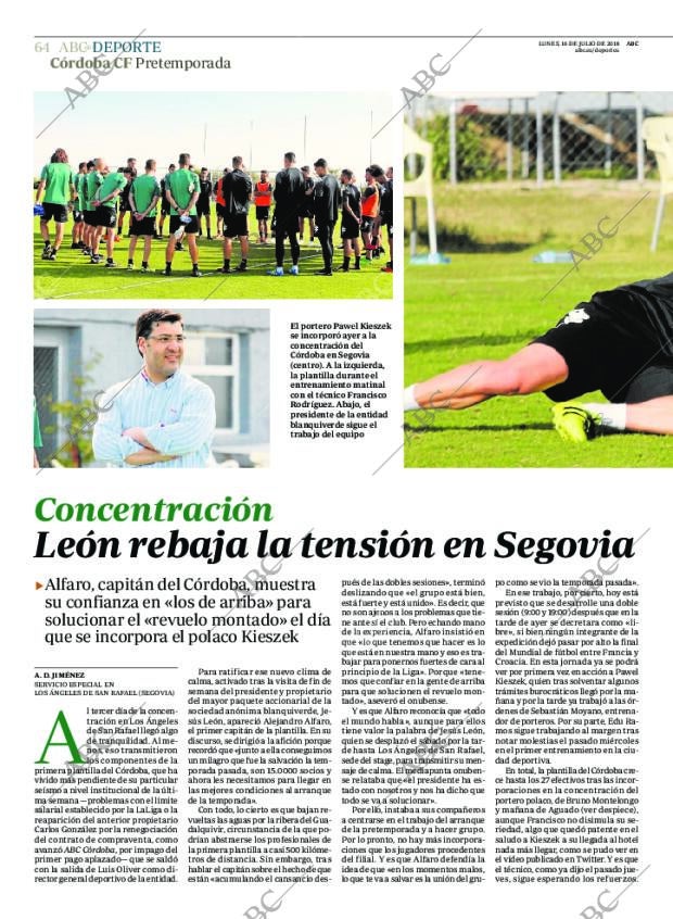 ABC CORDOBA 16-07-2018 página 64