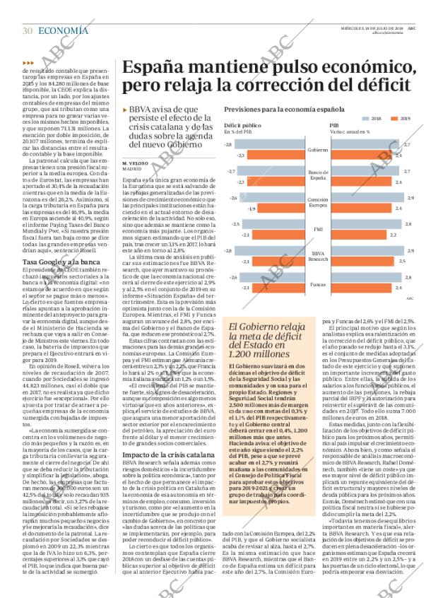 ABC MADRID 18-07-2018 página 30