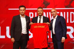 Presentación oficial de Luis Enrique como nuevo seleccionador nacional de la...