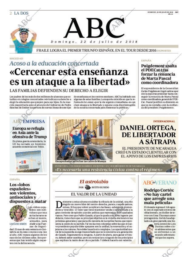 ABC MADRID 22-07-2018 página 2