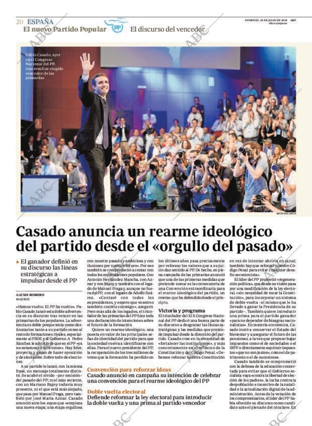 ABC MADRID 22-07-2018 página 20
