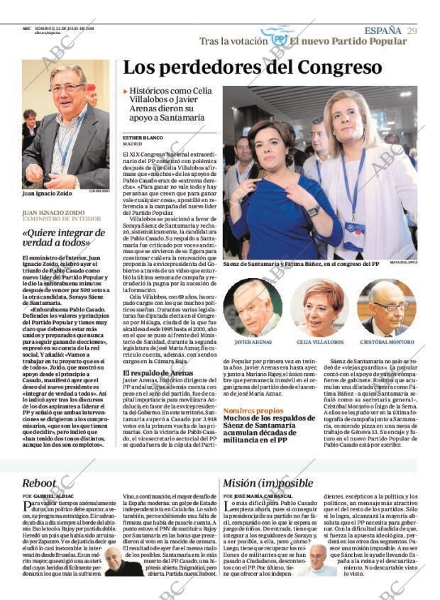 ABC MADRID 22-07-2018 página 29