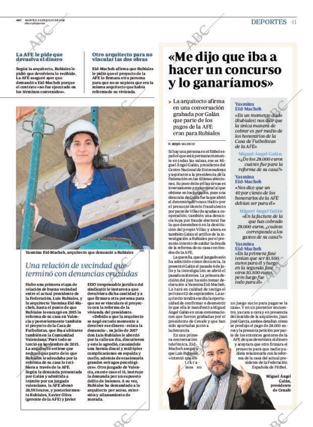 ABC MADRID 24-07-2018 página 41
