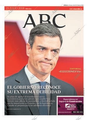 ABC SEVILLA 25-07-2018 página 1