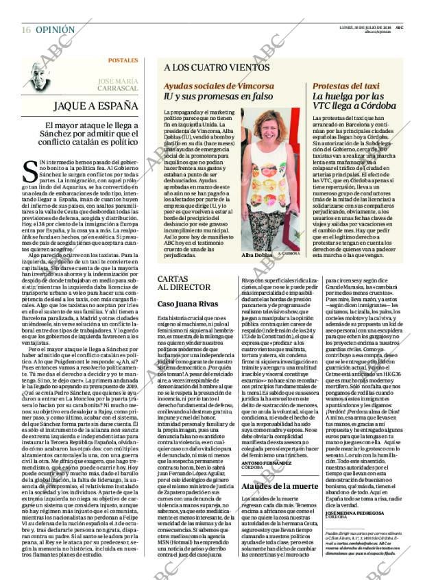 ABC CORDOBA 30-07-2018 página 16