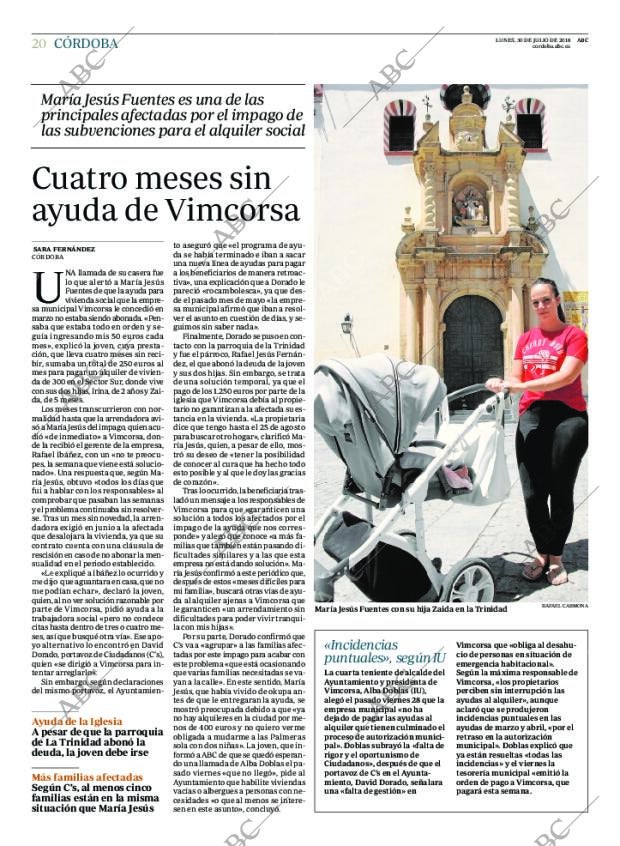 ABC CORDOBA 30-07-2018 página 20