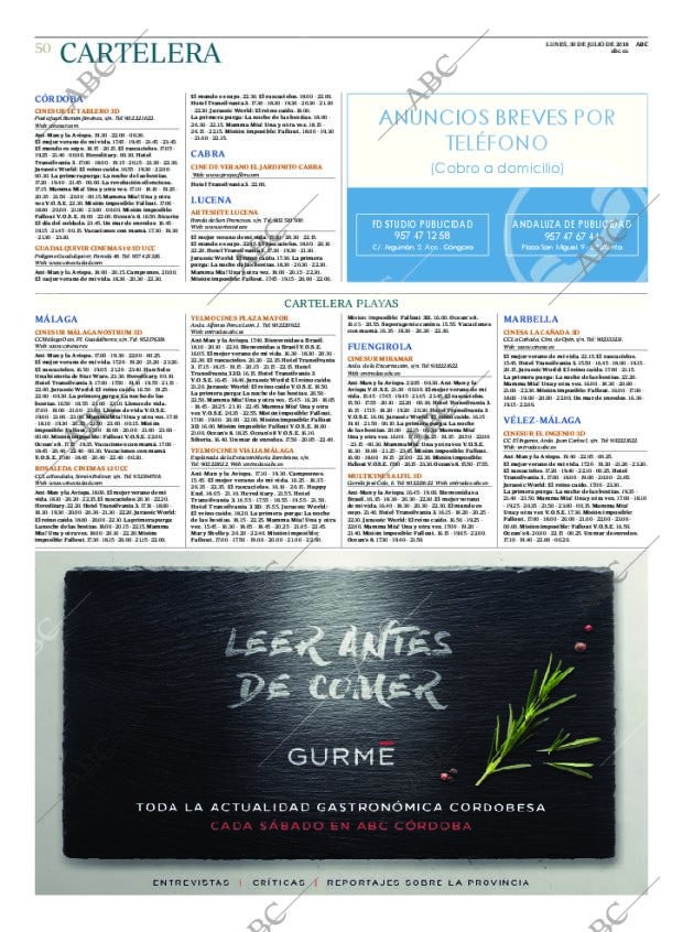 ABC CORDOBA 30-07-2018 página 50