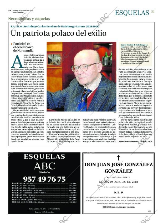 ABC CORDOBA 30-07-2018 página 51