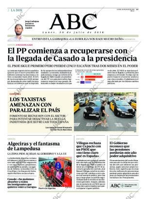 ABC MADRID 30-07-2018 página 2
