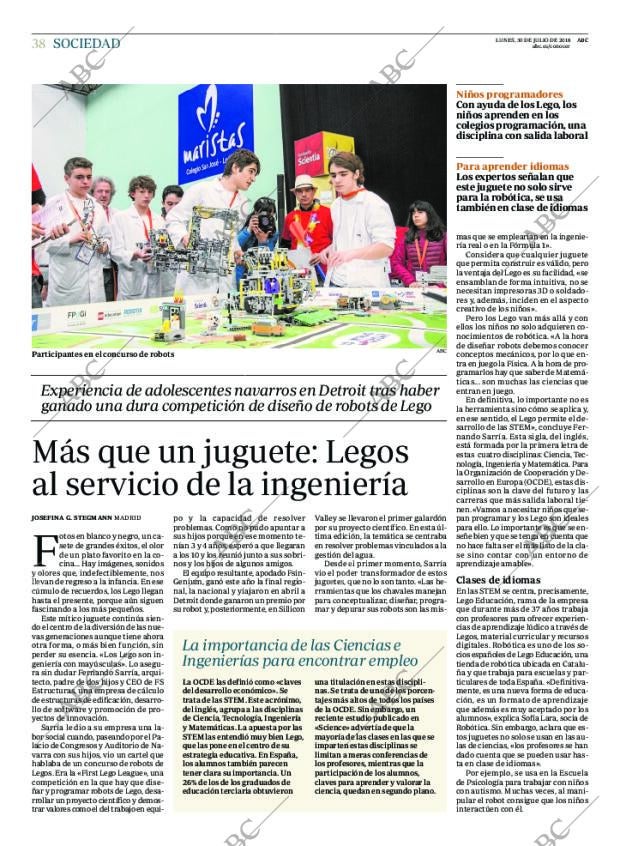 ABC MADRID 30-07-2018 página 38