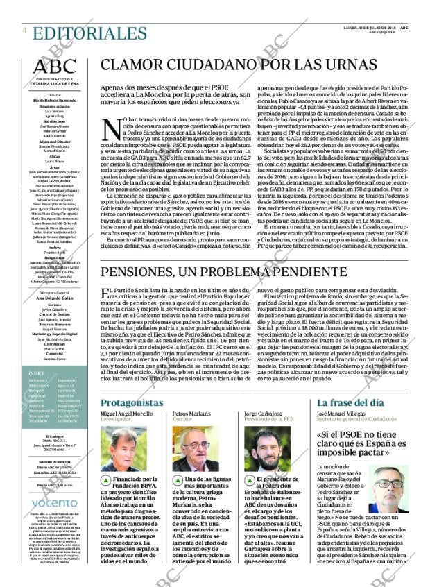 ABC MADRID 30-07-2018 página 4