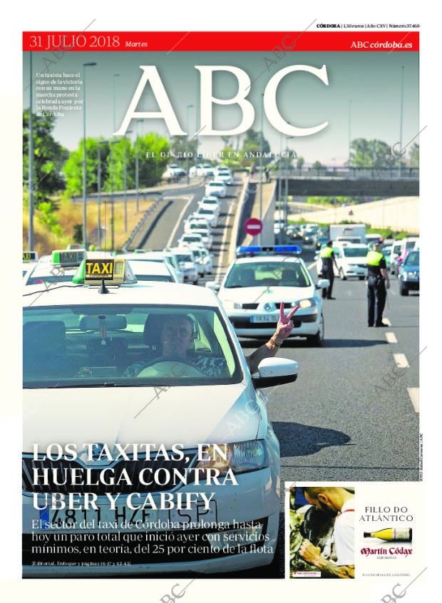 ABC CORDOBA 31-07-2018 página 1