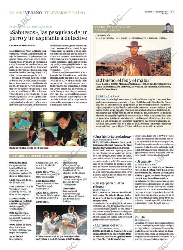 ABC MADRID 31-07-2018 página 70