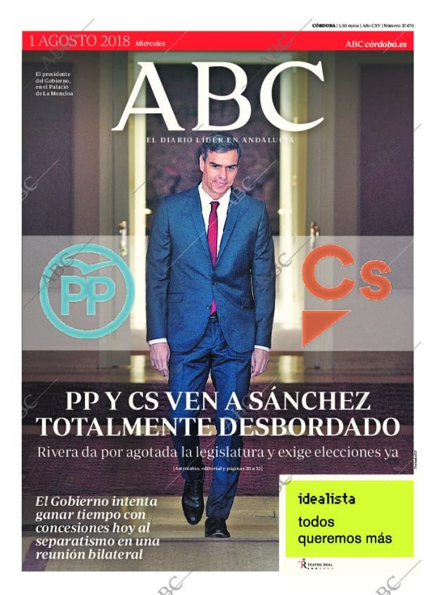 ABC CORDOBA 01-08-2018 página 1