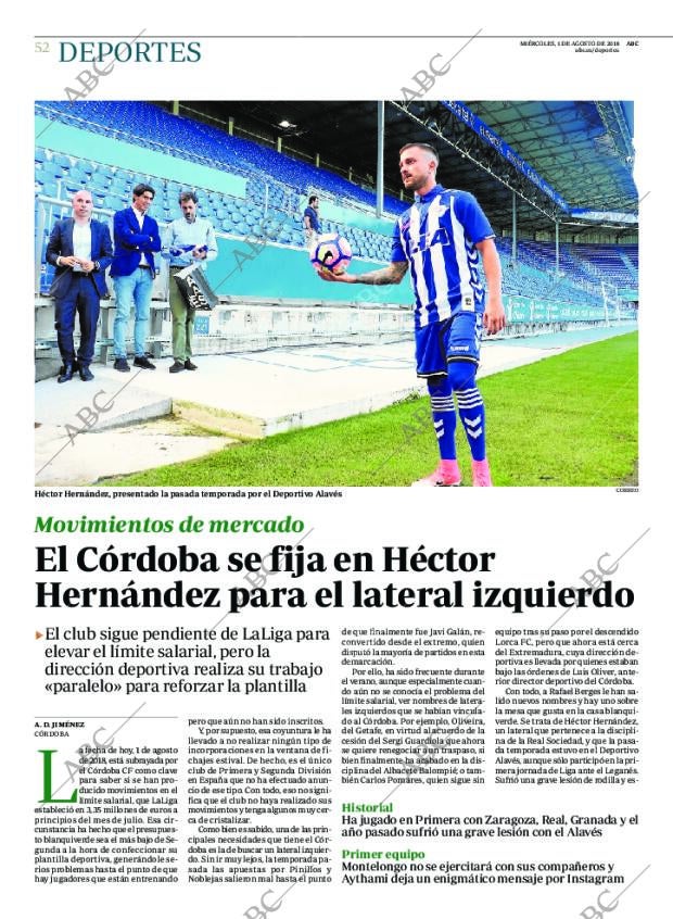 ABC CORDOBA 01-08-2018 página 52