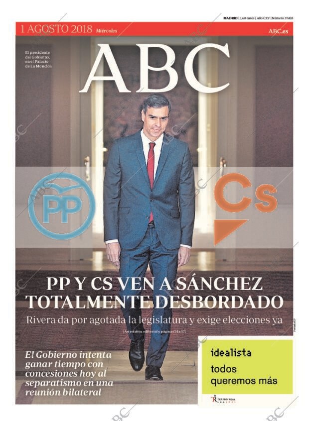 ABC MADRID 01-08-2018 página 1