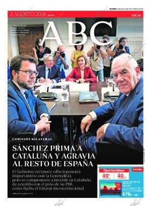 ABC MADRID 02-08-2018