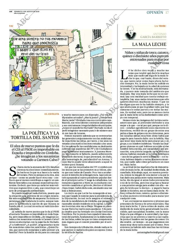 ABC CORDOBA 05-08-2018 página 17